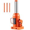 Hydraulic Bottle Jack, 30 Ton/66138 lbs Welded Bottle Jack with 11.22''-18.66'' Lifting Range & 3-Section Long Handle, for Car, Pickup, Truck, RV