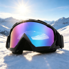 Motorcycle Goggles Fit Over Glasses Anti-Fog Ski Shatterproof Clear Lenses UV400 Adjustable Strap