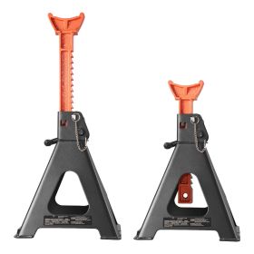 Jack Stands, 6 Ton (13,000 lbs) Capacity, 14.6-22.8 in Adjustable Height, Heavy Duty Steel Jack Auto Stands with Double Locking, for Lifting RV