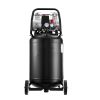 10-Gallon Air Compressor, 2HP 4.8 SCFM at 90PSI, Max 125PSI Pressure Oil-Free Air Compressor Tank, Portable on Wheels for Auto Repair, Tire Inflation