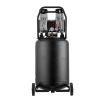 20-Gallon Air Compressor, 2HP 4.5 SCFM at 90PSI, Max 125PSI Pressure Oil-Free Air Compressor Tank, Portable on Wheels for Auto Repair, Tire Inflation