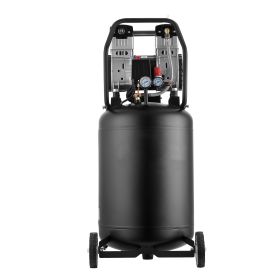20-Gallon Air Compressor, 2HP 4.5 SCFM at 90PSI, Max 125PSI Pressure Oil-Free Air Compressor Tank, Portable on Wheels for Auto Repair, Tire Inflation