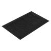 Front Door Mat, 5 x 3 ft Commercial Floor Mat for Indoor and Outdoor, Stylish Striped Industrial Carpet with PVC Backing