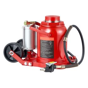 Air Hydraulic Bottle Jack, 50 Ton (110231.5 lbs) Capacity, 10.4-16.1 Inch Lifting Range