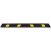 Parking Stopper, 72 Inch Heavy Duty Parking Aid for Garage, Rubber Curb Garage Floor Stopper with Reflective Strips