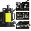 Air Hydraulic Bottle Jack, 20 Ton/40000 LBS Bottle Jack, 10.23-20.07 inch Lifting Range, Manual Handle and Air Pump, for Car, Pickup, Truck, RV