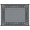 Outsunny Reversible Outdoor Rug, 9' x 12' Waterproof Plastic Straw Floor Mat, Portable RV Camping Carpet, Large Floor Mat for Backyard, Deck, Picnic