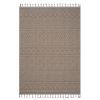 Guros Collection 90*63 inch Mocha / Geometric Indoor / Outdoor Area Rug