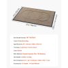 Front Door Mat, 47 x 32 in Commercial Floor Mat for Indoor and Outdoor, Modern Stylish Carpet with TPE Backing