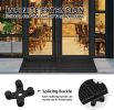 Heavy Duty Outdoor Mat - 18 x 30 Inches Non-Slip Drainage Floor Mat for All Weather Garage Pool Home Entry Indoor Mud Mat