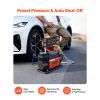 12V Heavy Duty Air Compressor, Auto-Stop Portable Tire Inflator with LCD Digital Display