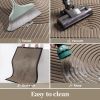 Outdoor Mat 17"x30" Non Slip Front Door Mat Outside Absorbent Rubber Welcome Mat Low Profile Dirt Trapper Indoor Outdoor Doormat Boho Arch Door Mat Ou