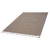 LOOM & LUXE Collection 4X6 Beige /Medallion Indoor/Outdoor Area Rug