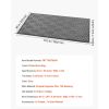 Front Door Mat, 61.5 x 36 in Commercial Floor Mat for Indoor and Outdoor, Modern Stylish Carpet with TPE Backing