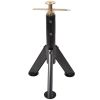 RV Adjustable Telescoping Stabilizer Jack Stand, Supports Stabilizer Jacks,16 to 30 Inches Adjustabe Height,6,000 Pound Capacity,Black Color, 2PACK