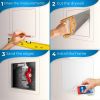 Access Panel for Drywall 12x12 inch Wall Hole Cover  Plumbing Access Panel Durable Plastic White