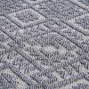 Guros Collection 96*26 inch White / Gray / Traditional Indoor / Outdoor Runner Rug