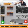2Pcs Car Detailing Brush Holder Wall Mount