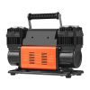 10.6 CFM Heavy Duty Air Compressor, 30s Fast Inflation | Dual-Cylinder Portable Tire Inflator