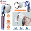 Ionic Filtration Shower Head High Pressure 3 Mode Stone Water Saving Bath Handheld Shower