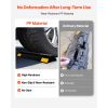 Parking Stopper, 16 Inch 2 Pcs Heavy Duty Parking Aid for Garage, PP Curb Garage Floor Stopper with Reflective Strips
