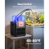 Aquarium Chiller 92 Gallon, 1/4 HP Water Chiller for Hydroponics, Fast Cooling for Fish Tank,Axolotl,Coral Reef,Quiet Refrigeration Compressor