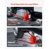 Air Hydraulic Bottle Jack, 50 Ton (110231.5 lbs) Capacity, 10.4-16.1 Inch Lifting Range