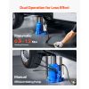Air Hydraulic Bottle Jack, 32 Ton (70546.9 lbs) Capacity, 10-16.3 Inch Lifting Range, Pneumatic/Manual Heavy Duty Welded Bottle Jack with Pump for Car