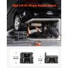 Air Portable Car Lifts 2PCS, 11023 lbs/5 Ton Capacity, 12.6 inch Max Height, Pneumatic Ramp Jacks with Airbags, Wheel Chocks, Extension Ramps