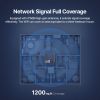 AC1200 Gigabit WiFi Router - Dual Band High Speed Wireless Internet Router, 3xWAN/LAN Gigabit Ports, 4x6dBi Antennas, MU-MIMO, Beamforming, IPv6