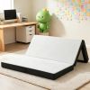 6 Inch Trifold Memory Foam Mattress for Guest Camping RV Travel Yoga - USA Made 80" X 60" X 6" Foldable Portable Bed for All Ages
