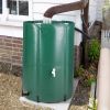 100 Gallon Folding Rain Barrel Water Collector Green