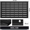 Heavy Duty Outdoor Mat - 18 x 30 Inches Non-Slip Drainage Floor Mat for All Weather Garage Pool Home Entry Indoor Mud Mat