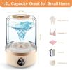 Portable Washing Machine, 1.5L Underwear Washer Rechargeable Cordless Makeup Sponges Cleaner Deep Clean Socks, Underwear, Baby Clothes