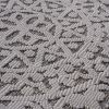 Guros Collection 108*79 inch Gray / White / Medallion Indoor / Outdoor Area Rug