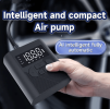 PSP006 Auto Tire Inflator 150PSI Bicycle Tire Inflator Bed Pad Inflation 12V Auto Tire Air Pump 19-Cylinder Air Pump Quick Compressor Built-in Air Tub